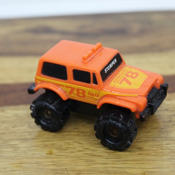 Vintage Orange Schaper Stomper Jeep Renegade 78 McDonalds Happy Meal Toy - Picture 3 of 5
